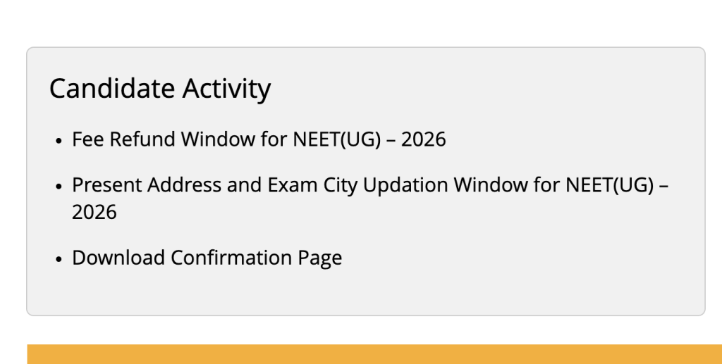 neet refund process